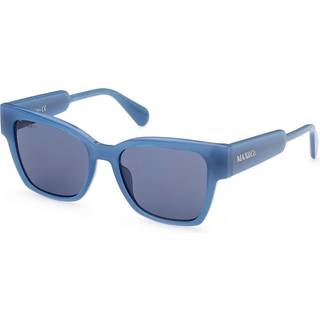 Max & Co. MO0045 90V 52 Solbriller Kvinder Blue - Shiny Blue - 52mm
