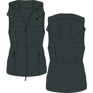 Equipage - Jill vest - Darkest Spruce / L