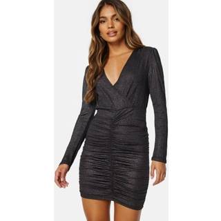 New Pella Wrap Foil Dress