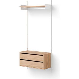 New Works Wardrobe Shelf 1 Reol Med Skuffer Eg