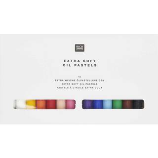 Ölpastellkreide 12 Farben