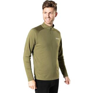 GROUND-TECH 1/4 ZIP SHIRT (MEN) - Dusty Green