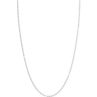 Rebecca Silver Ball Chain 40cm Necklace - 40cm