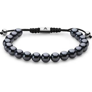 Sanatio Hæmatit Perlearmbånd