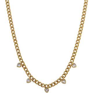 ANNEBRAUNER Panzer Heart Necklace