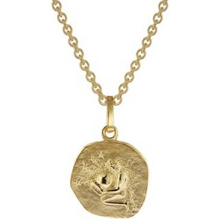 trendor 75905-02 Sternzeichen für Kinder Wassermann Gold 333 Anhänger + Kette
