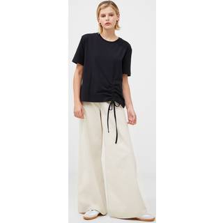 French Connection Cotton Rallie Ruched T-shirtmedium