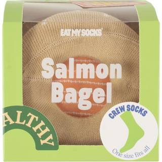 Eat My Socks - Salmon Bagel - Strømper - Brun - One size