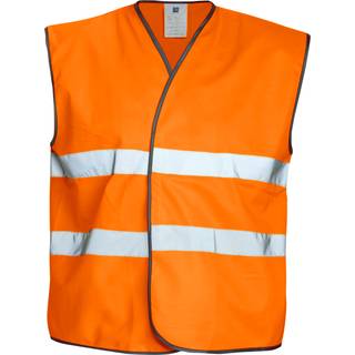 ProJob 646703 6703 vest en iso 20471 klasse 2 / Arbejdsvest Orange One Size
