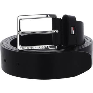 Square Buckle Leather Belt