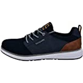 bugatti Herren Sneaker blau Textil & Canvas