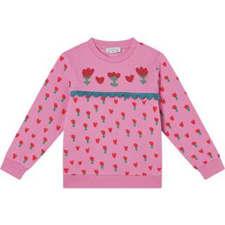 Stella McCartney Kids Blomstret Sweatshirt Lyserød 12 Y  Lyserød  12 år  kvinde