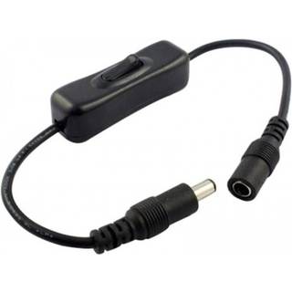 Afbryder med DC stik - 12V (120W), 24V (240W)