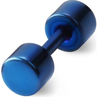 4 mm Blå Stud Ørering