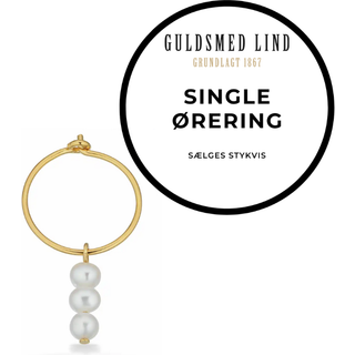 Scrouples - Gulbelagt creol med perler, single - 160492-1
