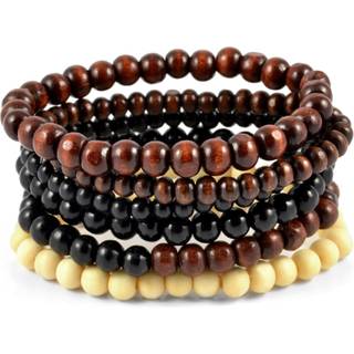 Flerfarvet Kombi Perlearmbånd