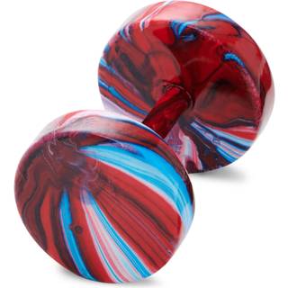 Satago | 8 mm Multifarvet Rustfri Stål Fake Plug Ørestik