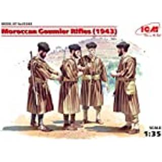 Moroccan Goumier Rifles(1943)(4figures)