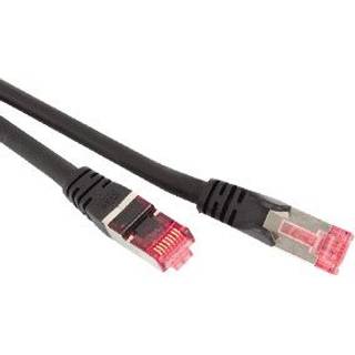 Cat 6a S/FTP LSZH Netværkskabel - Sort - 3 m