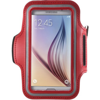 Samsung Galaxy S6 / S6 Edge Løbearmbånd Rød