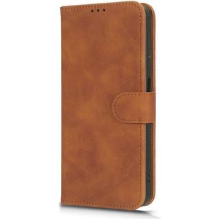 Nokia G42 Læder Flip Cover m. Kortholder & Ståfunktion - Brun