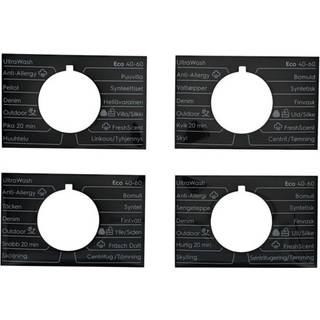 Electrolux programplade, knap, klæbestof 140108512264