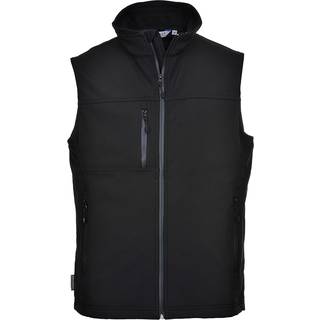 Softshell Bodywarmer (3L) - Sort (Størrelse: XL)