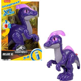 Fisher-Price Imaginext Jurassic World Parasaurolophus Dinosaurlegetøj 10 tommer