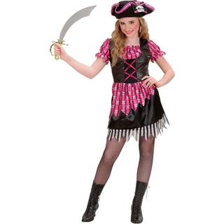 Pink Fantasy Piratin Kinderkostüm S