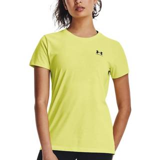 T-shirt Under Armour UA W SPORTSTYLE LC SS-YLW 1379399-743 Størrelse XS