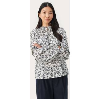 Part Two FlorraPW Bluse - Blå - Str 40 - Damer