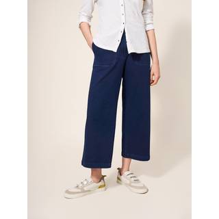 White Stuff White Stuff Blue Belle Wide Leg Cropped Trousers