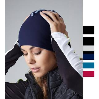 Beechfield CB366 One Size Heather Grå/Sort Farve