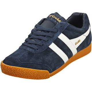 Gola Women's Harrier Suede Sneaker Damer størrelse 4 farve blå