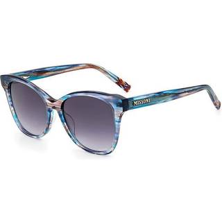 Missoni MIS 0007/S 38I/9O 54 Solbriller Kvinder Blue - Transparent Striped Blue - 54mm