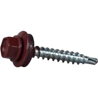 ESSVE 10563232 Farmerskrue 4,8 x 35 mm, bor, pakke 2250 Mursten rød