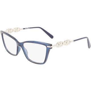 Salvatore Ferragamo SF 2921 432 55 Briller Mænd Blue - Transparent Blue - 55mm