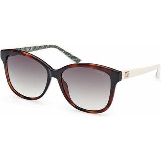 Guess Kvinde GU7920 52P Solbriller Injiceret Havana Grøn Rund Normal Skygge
