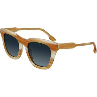 Victoria Beckham VB630S 774 53 Solbriller Mænd Brun - Striped Brown White - 53mm