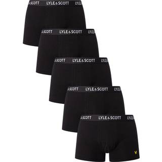 Lyle & Scott Miller Undertøj Sort Trunks 5 PakkeSmall