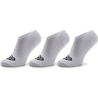 New Era New Era Flag Sneaker 3 Pack White Socks adult unisex White adult unisex White adult unisex White adult unisex White adult unisex White adult u - 4346