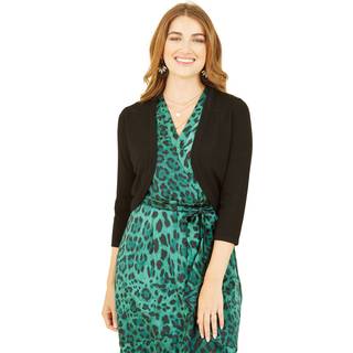 Yumi Yumi Black Knitted Bolero