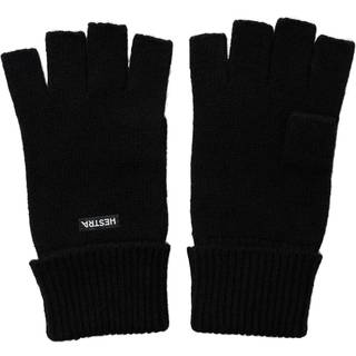 Hestra Men's Pancho Half Finger Black, Svart, 6