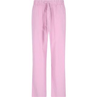 Tekla - Poplin Sleepwear Purple Pink Stripes, Pants L - Pyjamas - Lyserød