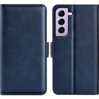 SKALO Samsung S23 Premium Wallet Flip Cover - Blå