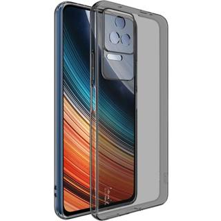 Xiaomi Poco F4 IMAK UX-5 Series Fleksibelt Plastik Cover - Gennemsigtig Sort