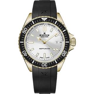 Edox 80120-37JCA-AID Neptunian Automatik Herrenuhr 44mm 100ATM
