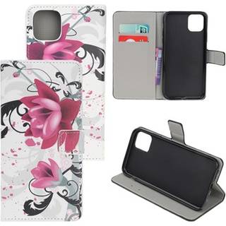 Style Series iPhone 11 Cover med Kortholder - Lotusblomst