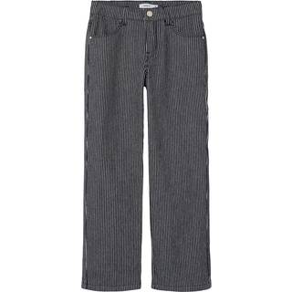 Stribet Straight Leg Bukser