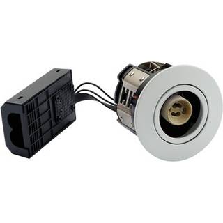 LEDlife indbygningsspot Inno88 - GU10, mat hvid, IP44, godkendt i isolering